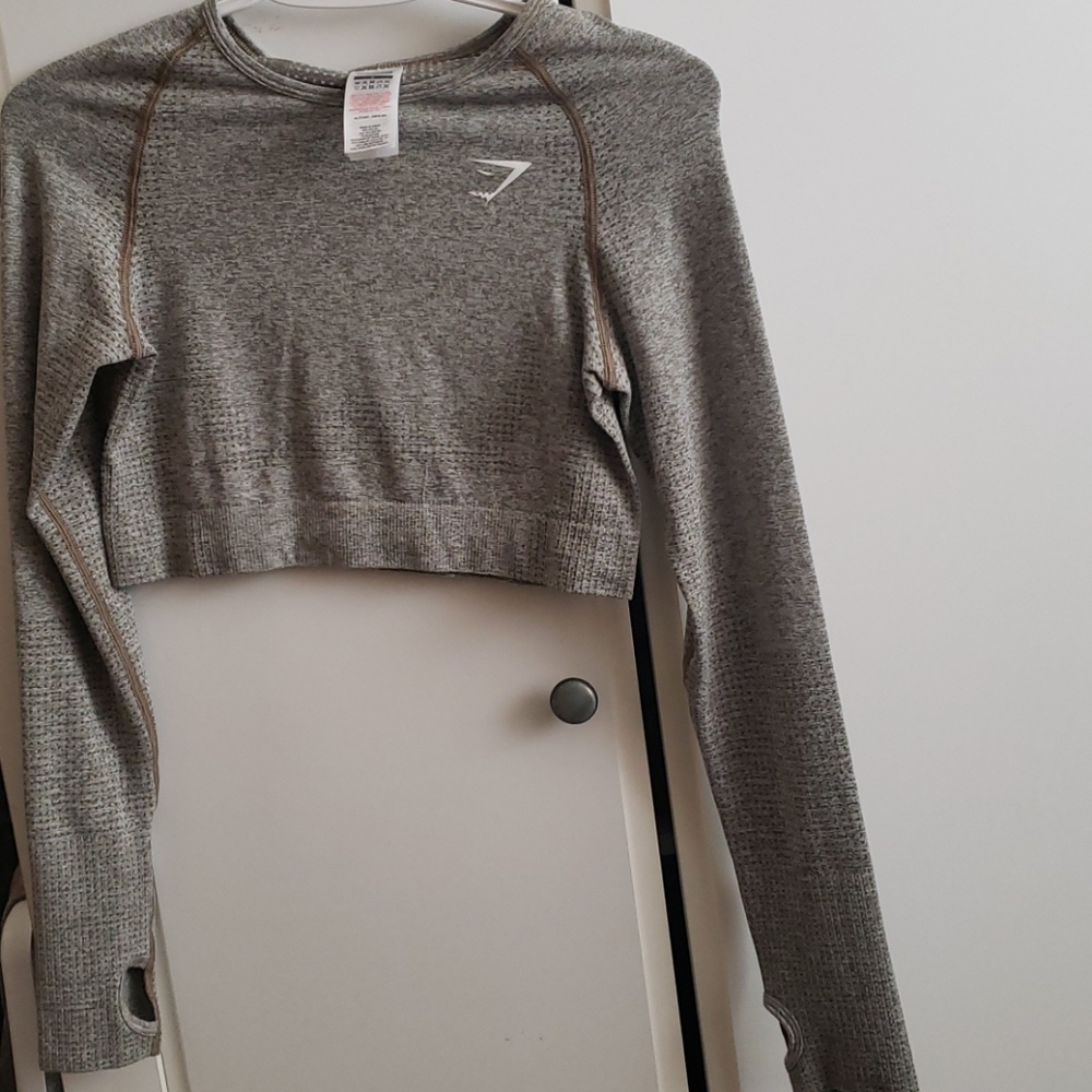 Vital Seamless Long Sleeve Crop Top